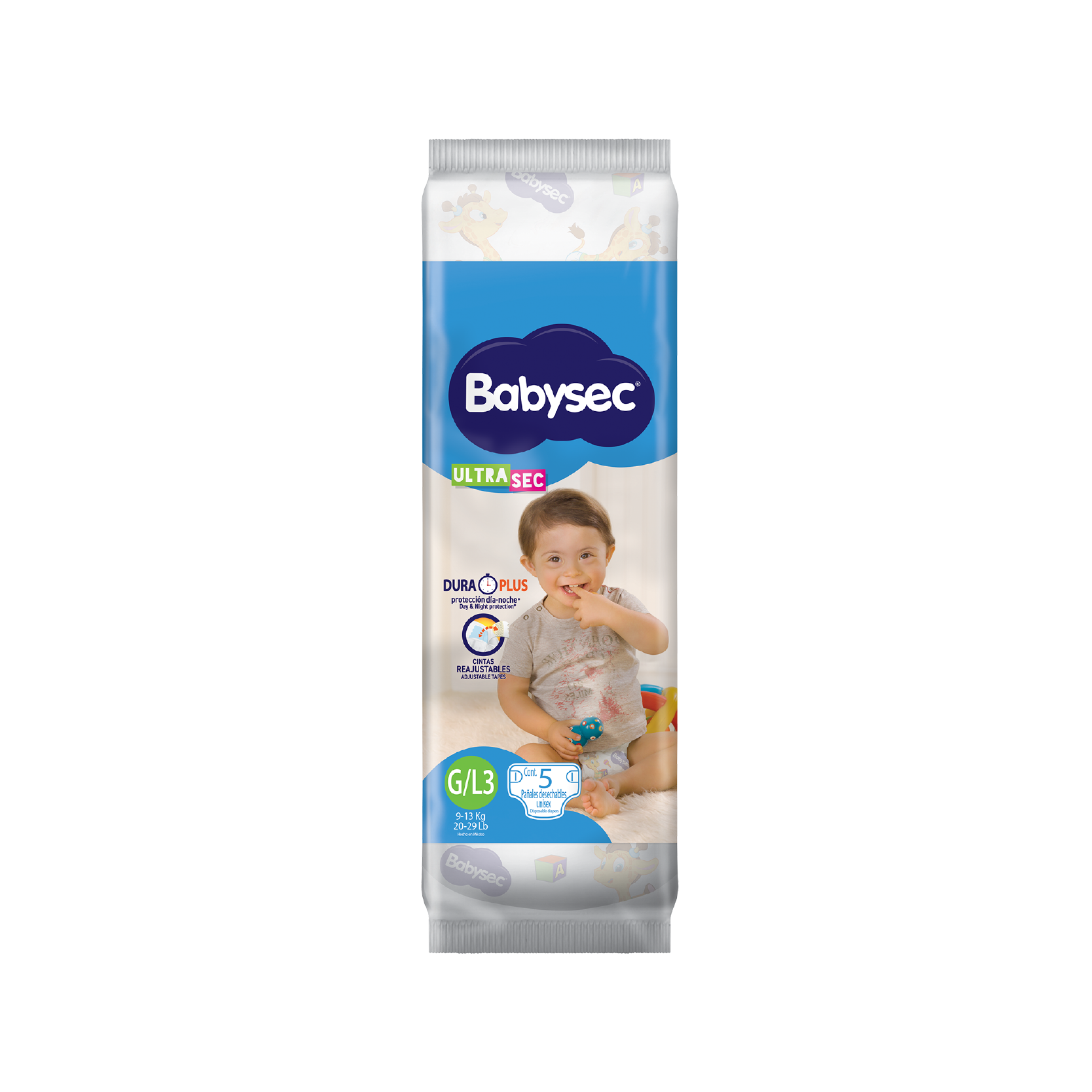 BABYSEC ULTRA (G) 5 UNIDADES