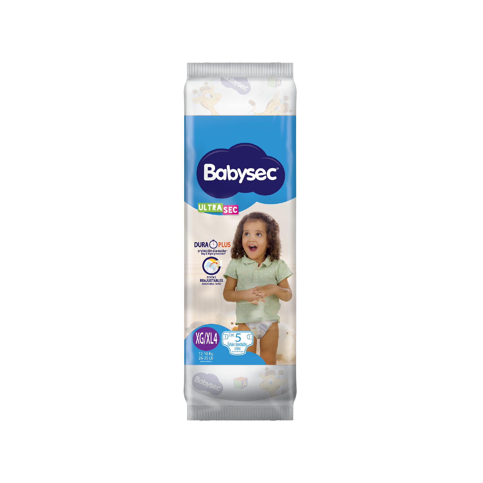 BABYSEC ULTRA (XG) 5 UNIDADES